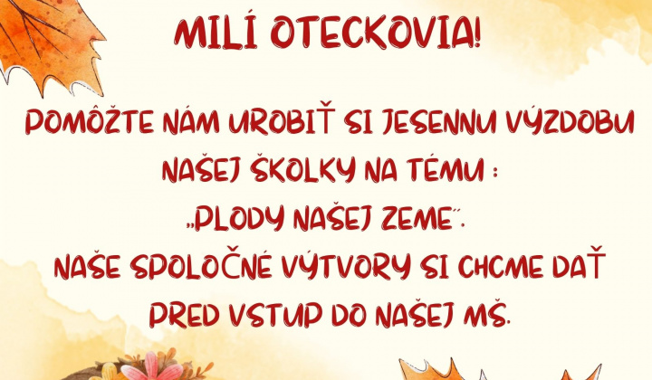 ,,Plody našej zeme´´