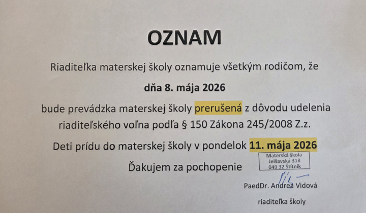 Oznam 